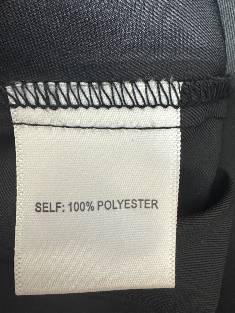 ROSE & OLIVE Short-Sleeve Satin Utility Shirt S 20” p2p Black NWOT - Picture 8 of 10